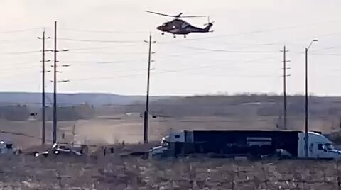 Person airlifted to hospital in Brampton