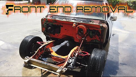 Front End Removal - A Mopar Muscle Truck - Episode 2