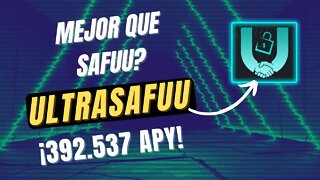 ULTRASAFUU español 🤑🤑 DEFI 3.0 392000% APY SAFUU fork
