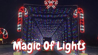 Magic Of Lights | Drive Thru Castrol Raceway! Nisku Alberta, Canada