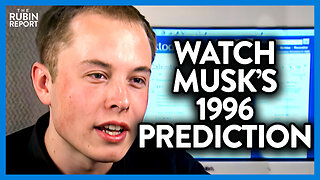 Elon Musk Predicts the Future of the Internet with Insane Accuracy in 1996 | DM CLIPS | Rubin Report