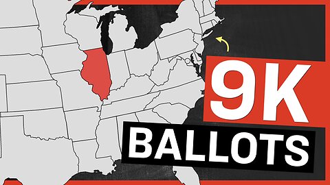 9,000 Mail-In Ballots Suddenly “Found” in Illinois Election