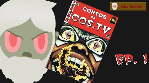 Contos da CosTV! Lançamento de Halloween Véio Comics!! / Véio também joga! #VeioTBJoga #COSlloween