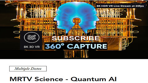 VBIC MRTV Science 3D/360/8K - Quantum AI Event 7