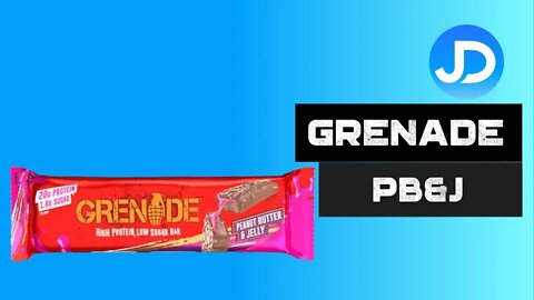Grenade Peanut butter and Jelly bar review
