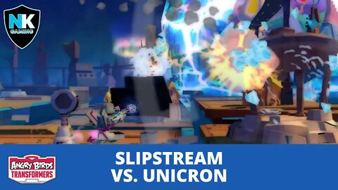 Angry Birds Transformers - Slipstream vs. Unicron