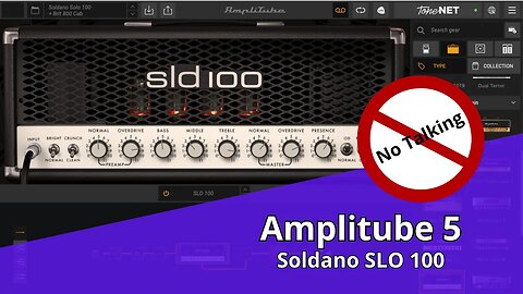 🔴 Amplitube 5 - Soldano Solo 100 - No Talking!