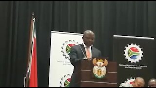 DP Mabuza urges Nedlac to rescue SA from economic downfall (72W)