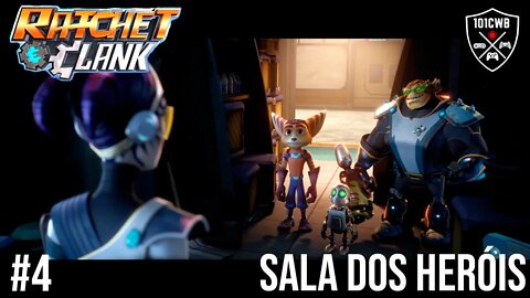 Ratchet and Clank - 1080p 60fps - #4 SALA dos HERÓIS - Gameplay/Walkthrough PT BR