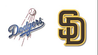 Dodgers @ Padres Game 2. MLB the Show 24.