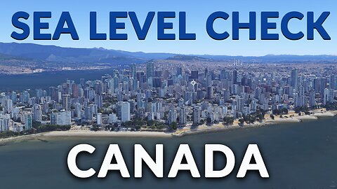 Sea Level Check - Canada (Part I)