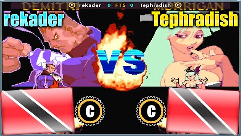 Vampire Hunter Darkstalkers Revenge (rekader Vs. Tephradish) [Trinidad Tobago Vs. Trinidad Tobago]