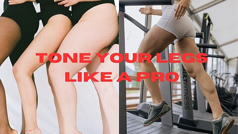 Tone Your Legs Like a Pro! "The Ultimate Workout Guide for Females"