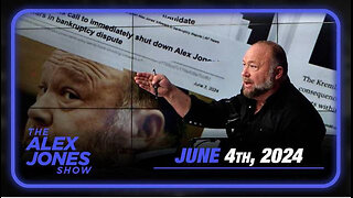 Democrats File Federal Action to Close Infowars On June 14! + Lara Logan In-Studio! FULL SHOW 6/4/24