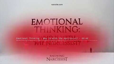 Emotional Thinking Who Is With the Narcissist (Wonder Mix)
