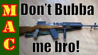 Don't Bubba me bro!!! Trying to make a SKS into an AK.