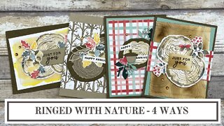 4 Ways to Use the Stampin' Up! Ringed With Nature Bundle