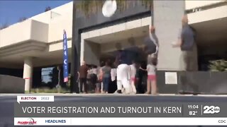 Voter Registration in Kern in the 2022 Primaries