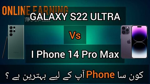 Galaxy s22 Ultra VS iPhone 14 Pro Max