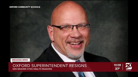 Oxford Community Schools Superintendent Ken Weaver resigns, cites health reasons