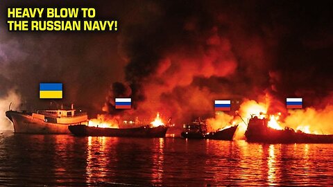Ukrainian Army Has Hit Crimea! Russian Port of Sevastopol is on Fire!