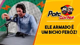 ✅ #CORTES POTOCA PODCAST ✂ 🎙 DELEGADO RONALDO COELHO ELE @RM@DO É UM BICHO FERÓZ! #shorts