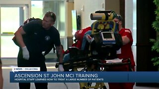 Ascension St. John hospital staff in Owasso go through 'mass casualty incident' training