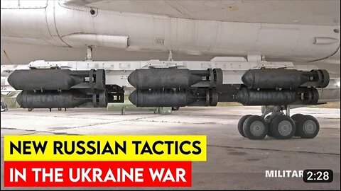 New Russian tactics in the Ukraine war - Guided bombs