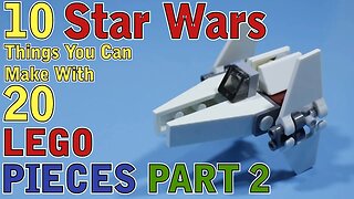 10 Star Wars things you can make with 20 Lego pieces Part 2