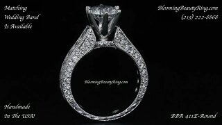 Diamond Engagement Ring BBR 411E-Round Diamonds