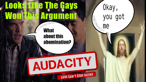 Gays Won The Argument in Ray Comfort's Christian Movie - Audacity