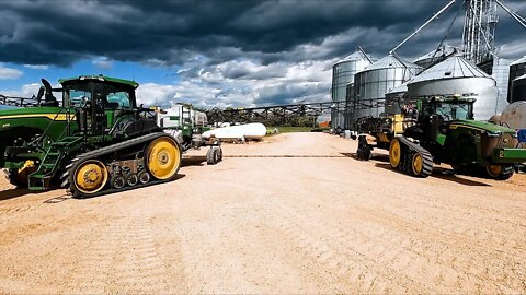 2 Sprayers In Same Crop Gets Stuff Done!!