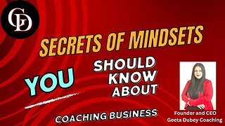 Do you want know Mindset Secrets?