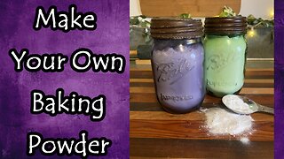 Make Your Own Baking Powder, Aluminum Free