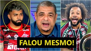 POLEMIZOU! "Agora o Marcelo PODE MOSTRAR pro Gabigol que..." Fluminense CAMPEÃO faz Vampeta DISPARAR