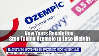 New Years Resolution: Stop Taking Ozempic to Lose Weight