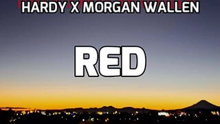 🔴 RED - HARDY X MORGAN WALLEN (LYRICS)