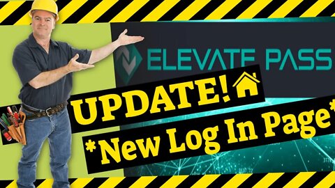 EXPLORATION #18: ELEVATE PASS - *UPDATE!* - New Log In Page To The Back Office!