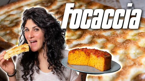 Italian FOCACCIA Variations | What IS Focaccia?