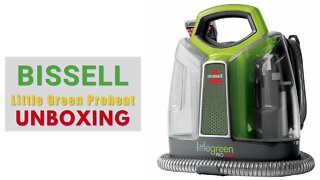 Unboxing: Bissell Little Green Proheat Carpet & Upholstery Cleaner