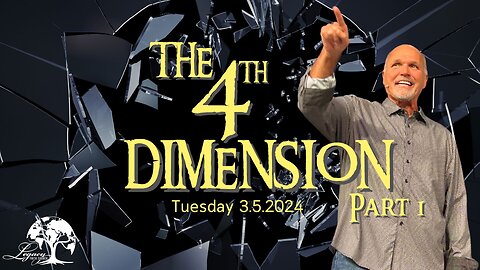 4th Dimension - PT 1 - Pastor Philip Thornton - 3.5.2024 Tuesday 7:00PM