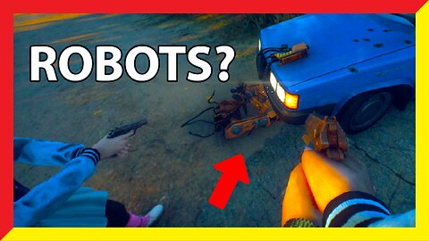We Fought A Robot Army!