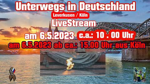 Live Stream am 6.5.2023 aus Leverkusen Köln Berichterstattung gemäß Grundgesetz Art.5