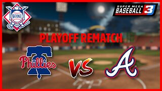 2022 NLDS Rematch | Super Mega Baseball 3