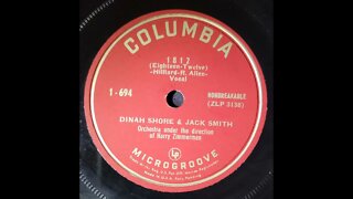 Dinah Shore, Jack Smith – 1812