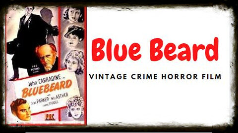 BlueBeard 1944 | Crime Noir | Vintage Horror | Vintage Full Movies | Vintage Thriller Movies