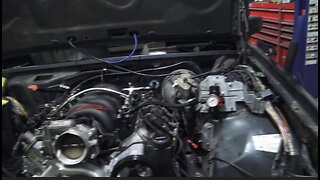 Volvo 940 Wagon LS Swap Engine Bay Fuel