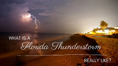 Florida Thunderstorms | What is a Typical Florida thunderstorm really like? | NORTH PINELLAS HOMES