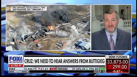 Ted Cruz Questions: Where’s Buttigieg On East Palestine Disaster?