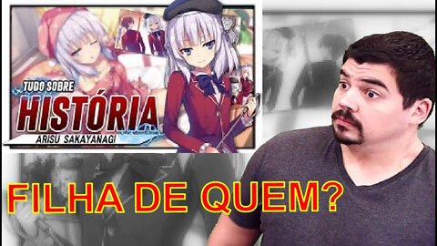 REACT Tudo sobre Arisu Sakayanagi - A Rival de Ayanokoji Classroom of the Elite - MELHOR DO MUNDO